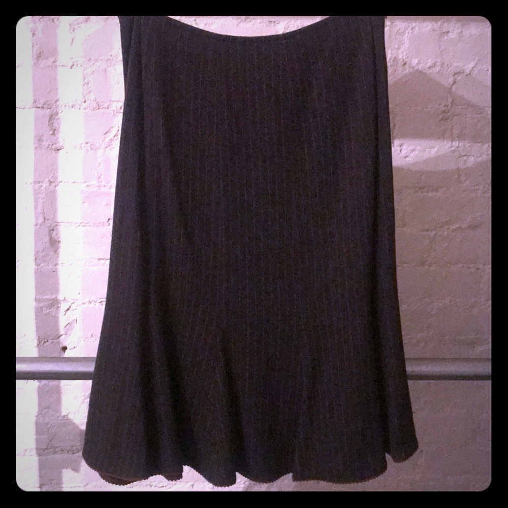 Pinstripe Skirt
